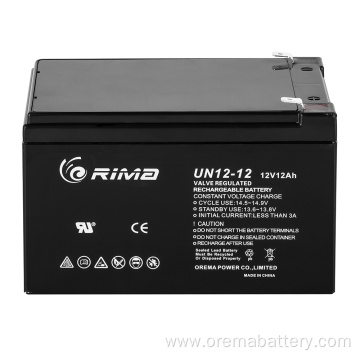 12V12AH Rechargeable Vrla Battery For Home Appliances